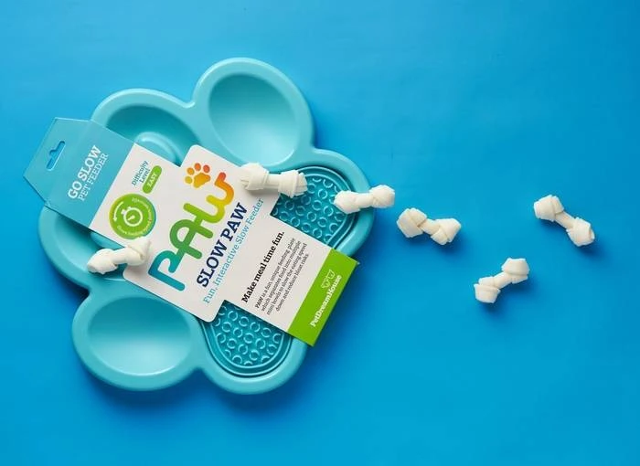 Pet Dream House 2-in-1 Slow Feeding Bowl Orange Eas – Image 2