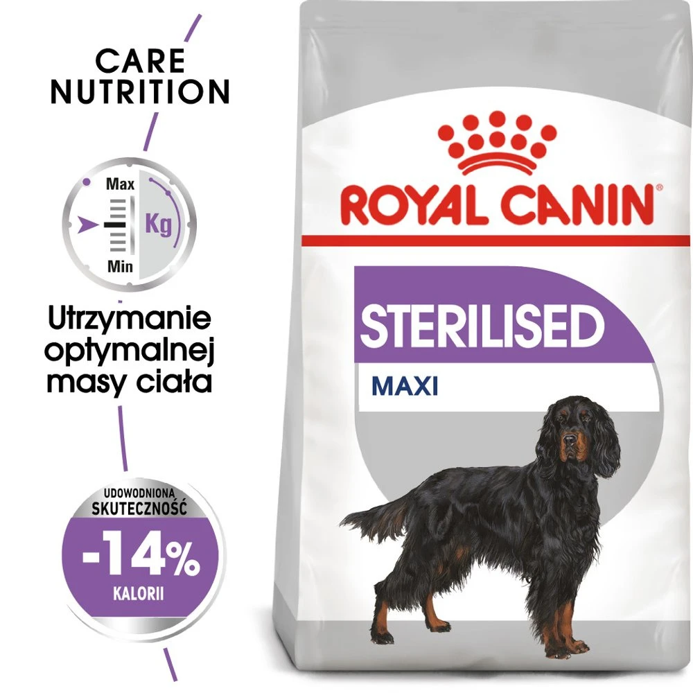 ROYAL CANIN CCN Maxi Sterilised 12kg Nourriture Sèche Pour Chiens Adultes De Grande Race Stérilisés – Image 2