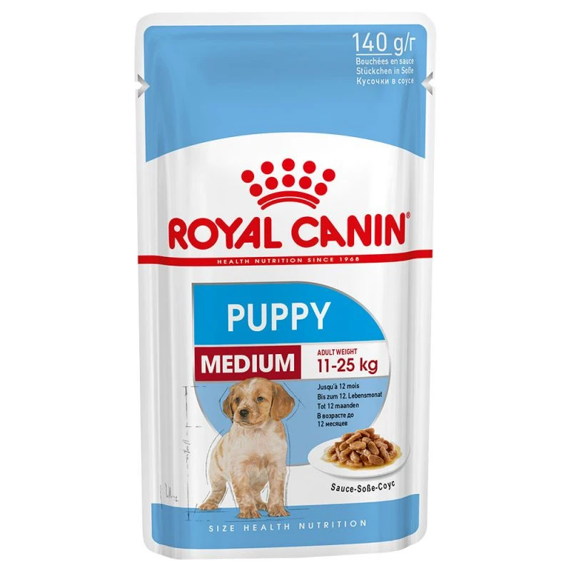 ROYAL CANIN Medium Puppy 10x140g – Image 2
