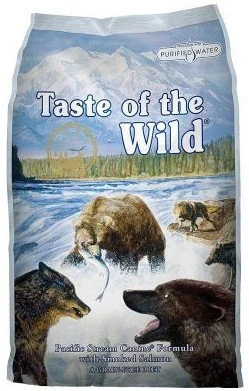 TASTE OF THE WILD Pacific Stream Au Saumon Sans Céréales Pour Chien 12,2kg – Image 2