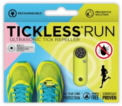 Tickless Run UV Jaune
