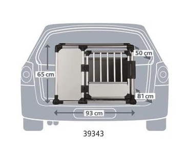 Trixie Transporteur En Aluminium L 93x65x81cm – Image 3