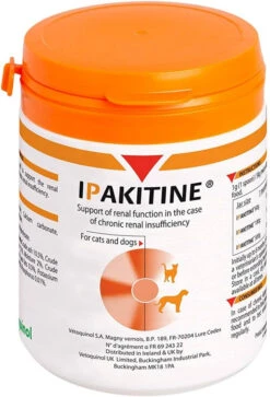VETOQUINOL IPAKITINE POUDRE - Vitamine De Soutien Aux Reins 180g