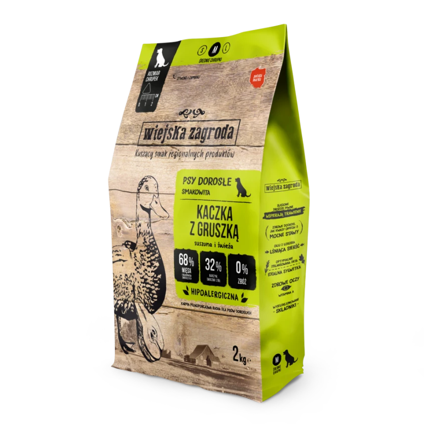 Wiejska Zagroda Canard Aux Poires 2kg+ Surprise Gratuite Pour Votre Chien – Image 4